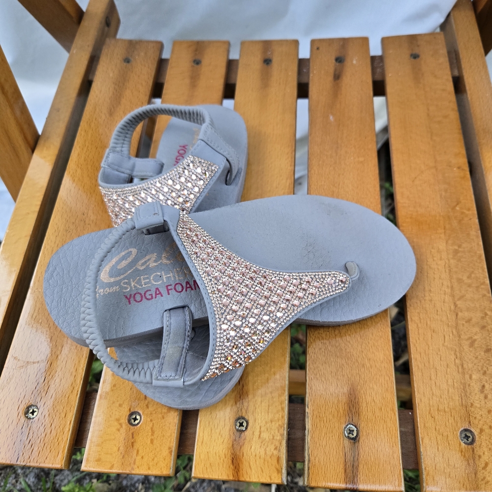 SKECHERS‎ Women's Silver Sandals - Picture 4 of 9
